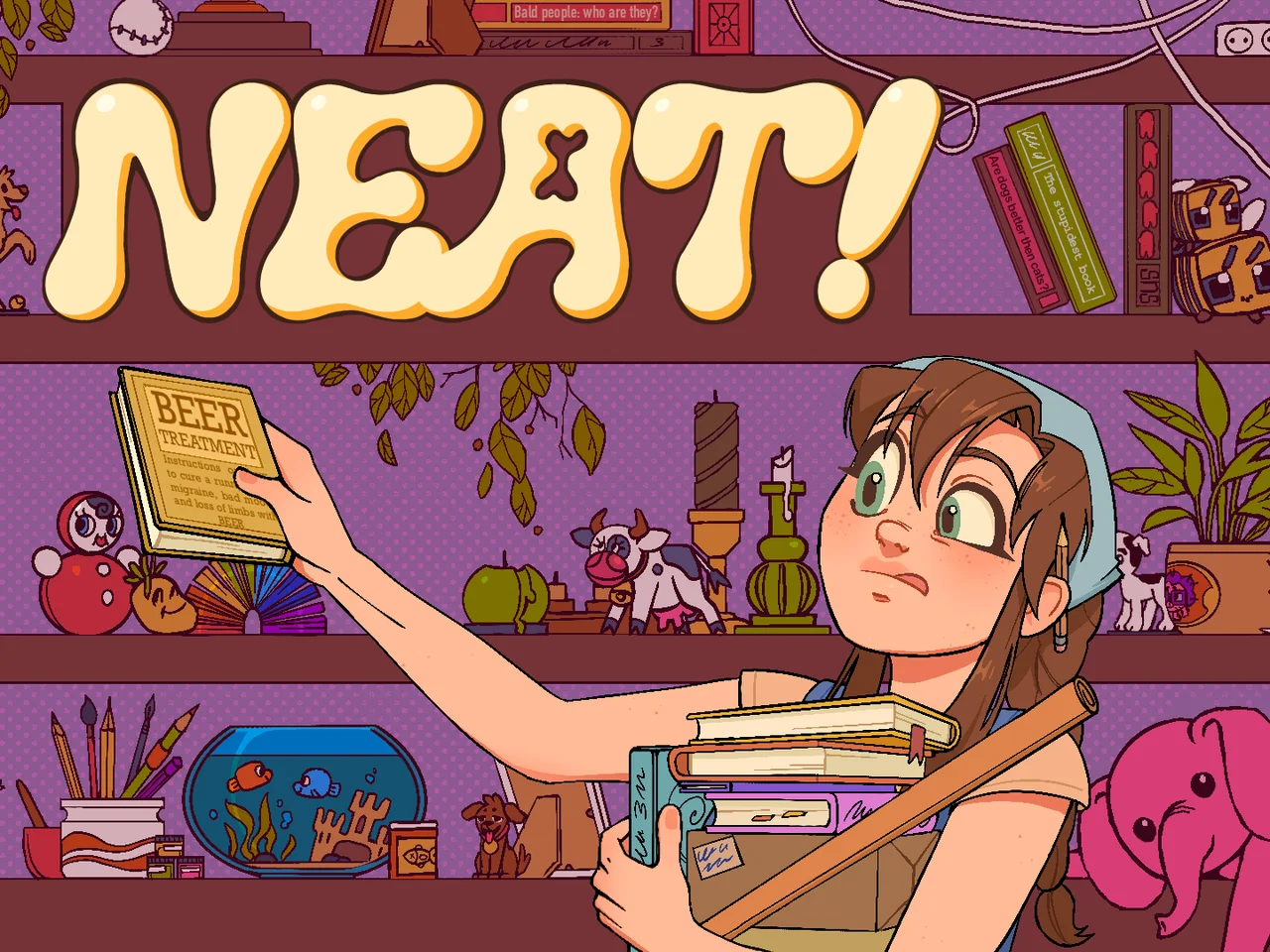 Neat! sort aujourd’hui sur Steam : huit pièces en bazar, huit vies à remettre doucement en ordre