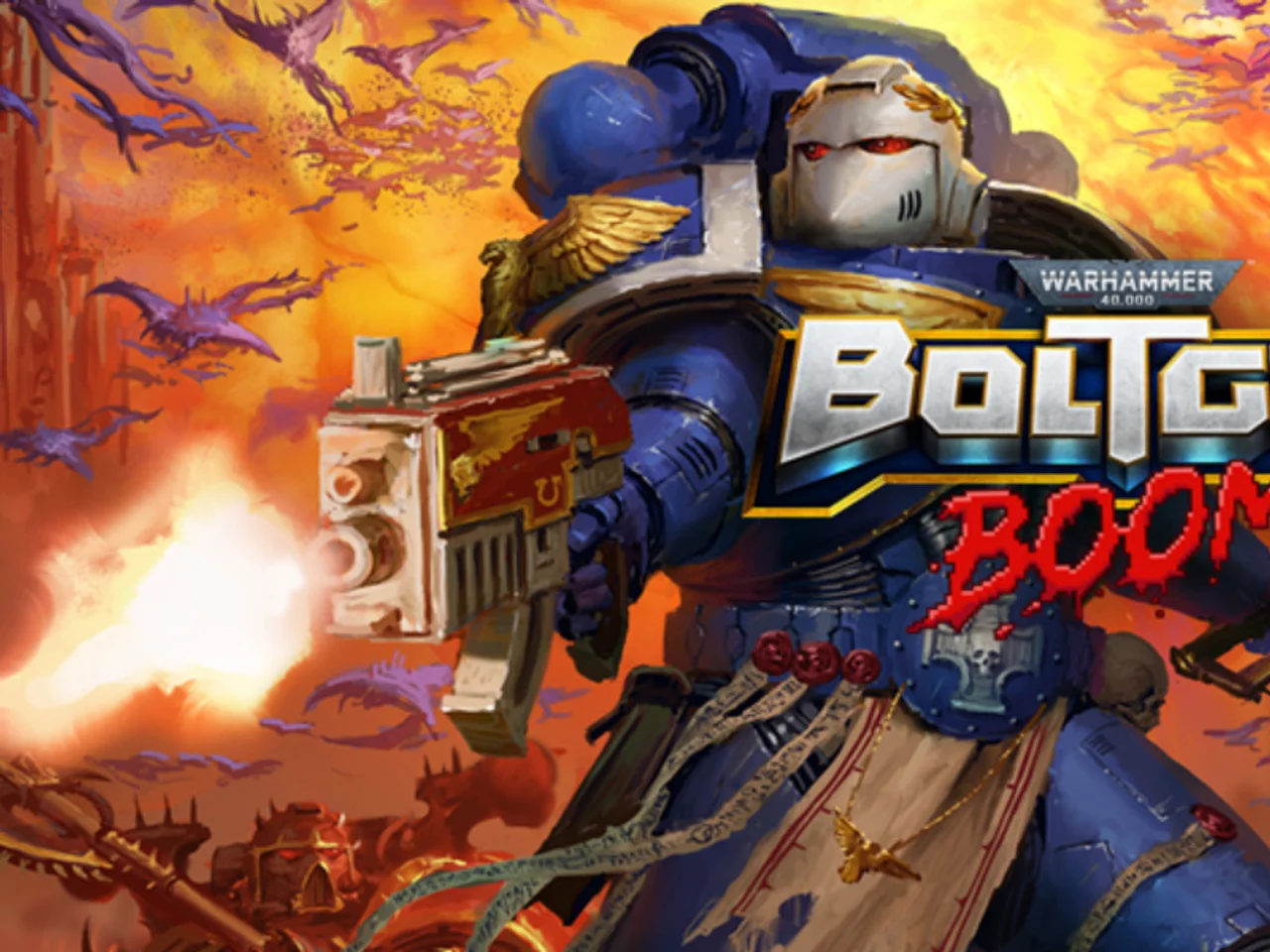 Warhammer 40,000: Boltgun Boom est sorti sur mobile, et ce n'est pas un énième shooter à jauge d'énergie